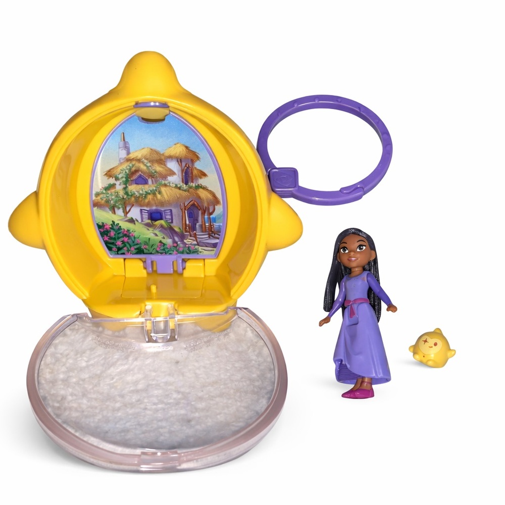 Disney Yellow and Purple Doll Compact‎ Set
